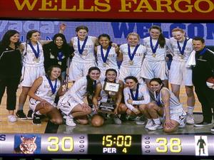 2020 Girls Basketball State Champs 
